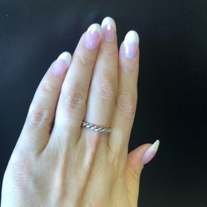Braided Silver Ring